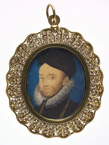 Portrait of a Man, by Nicholas Hilliard