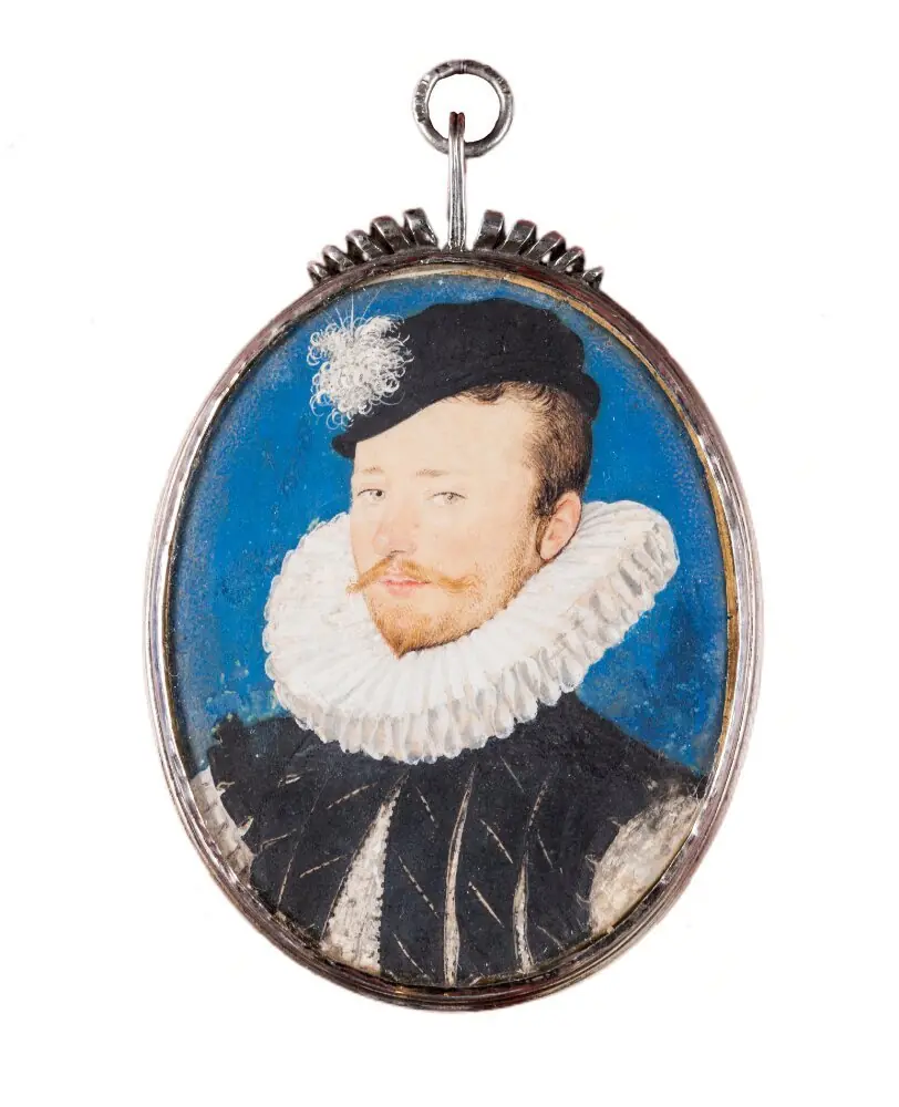Unknown man, by Nicholas Hilliard