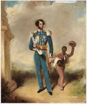 Portrait of C.H. Phipps, 1st Marquess of Normanby (1797-1863), Sketch, by Nicholas Joseph Crowley, 1848
