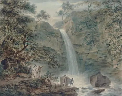 Melincourt Cascade, Neath, South Wales, by Nicholas Pocock