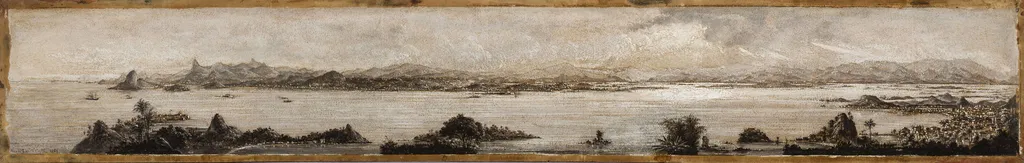 Panorama do Rio de Janeiro (atribuído), by Nicola Antonio Facchinetti, oil, 1894