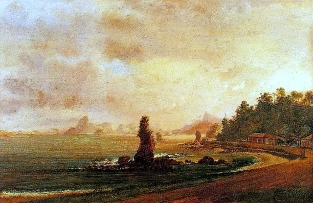 Seascape, by Nicola Antonio Facchinetti