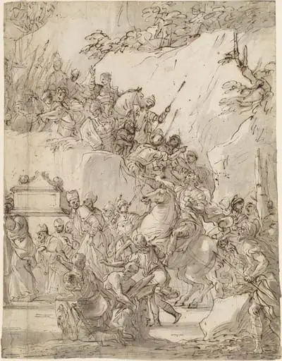 The Transport of the Ark of the Covenant, by Nicola Malinconico