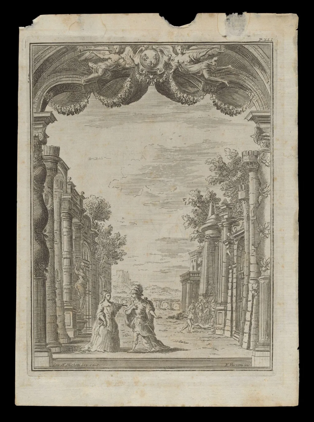 H Beard Print Collection, by Nicola Michetti, 1729