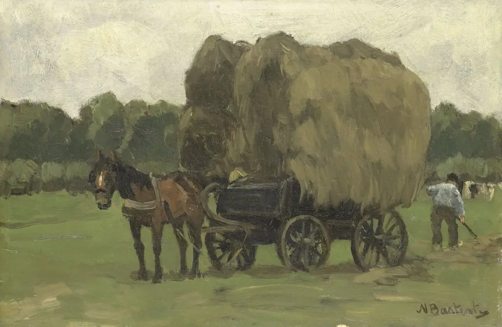 Hay Wagon, by Nicolaas Bastert