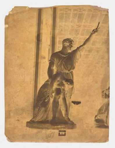 Statue titled Virginius, Great Exhibition 1851, by Nicolaas Henneman
