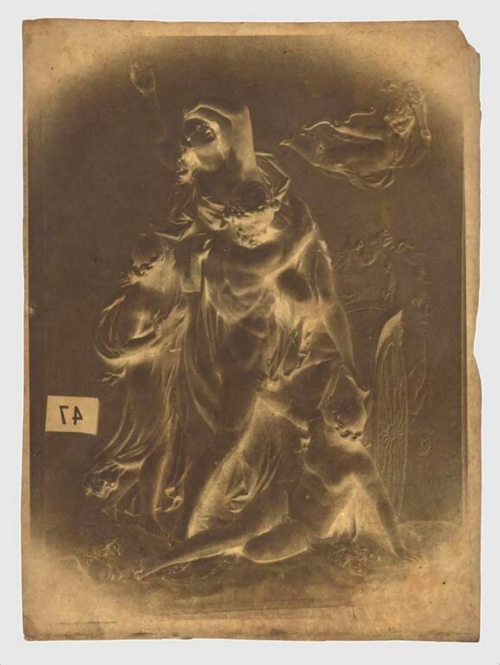 Stone Relief, Great Exhibition 1851, by Nicolaas Henneman, photographic, 1851
