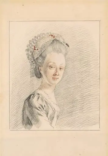 A Lady Wearing a Dormeuse Cap, by Nicolaas Muys