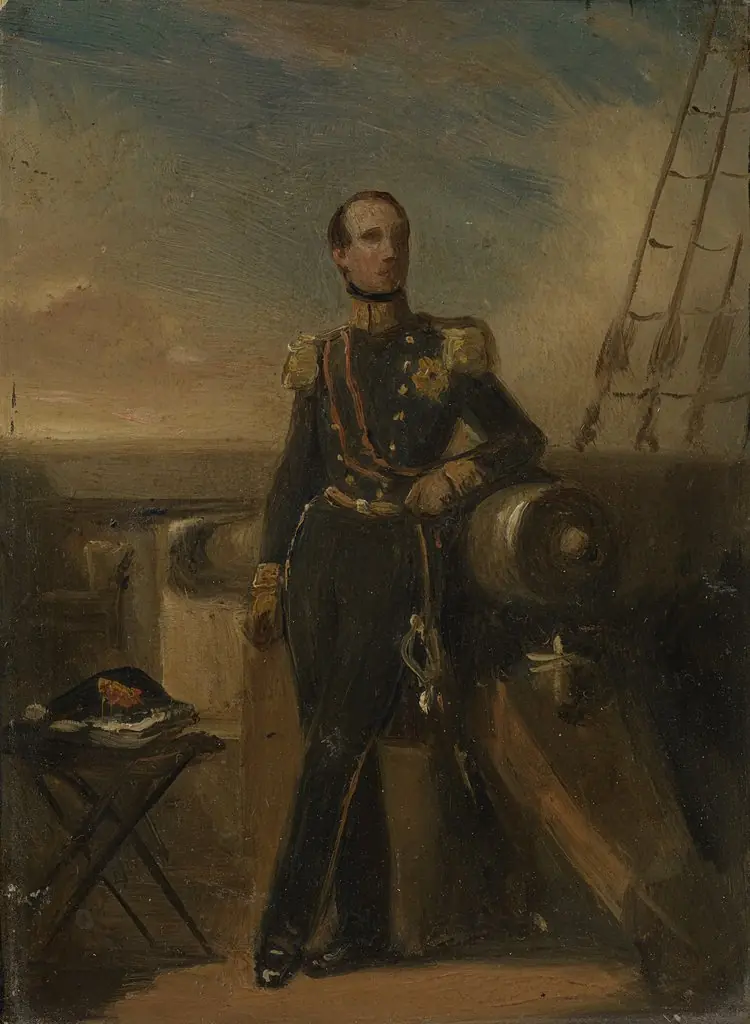 Portrait of Hendrik, Prince of the Netherlands, by Nicolaas Pieneman