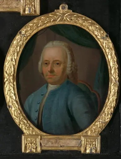 Portrait of Joannes Badon, Poet from Vlaardingen, by Nicolaas Reyers