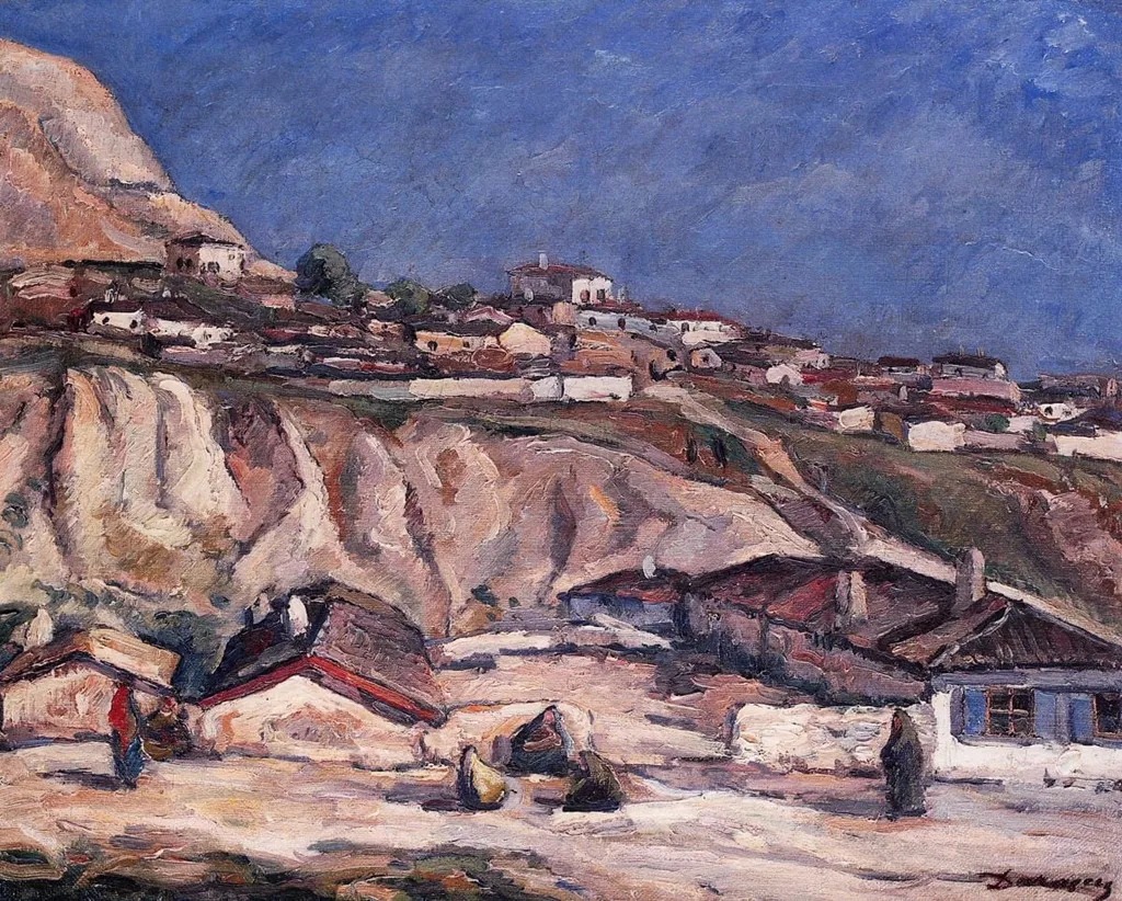 Balcic, by Nicolae Dărăscu, unspecified, 1923