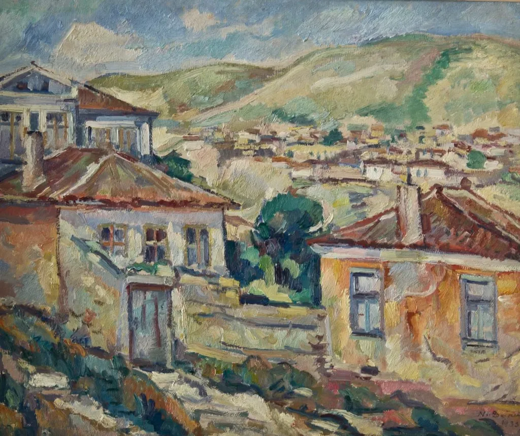 Case la Balcic - Consulatul grec din 1933, by Nicolae Dărăscu, unspecified, 1933