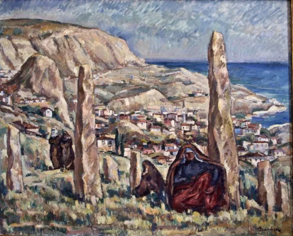 Cimitir tătărasc din Balcic, by Nicolae Dărăscu, unspecified