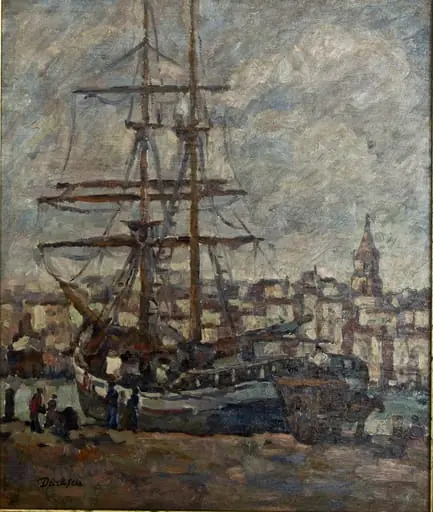 Corabie, by Nicolae Dărăscu
