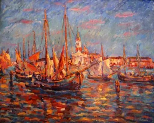 Insula Chioggia, by Nicolae Dărăscu