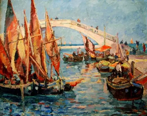 Marină, by Nicolae Dărăscu, 1936