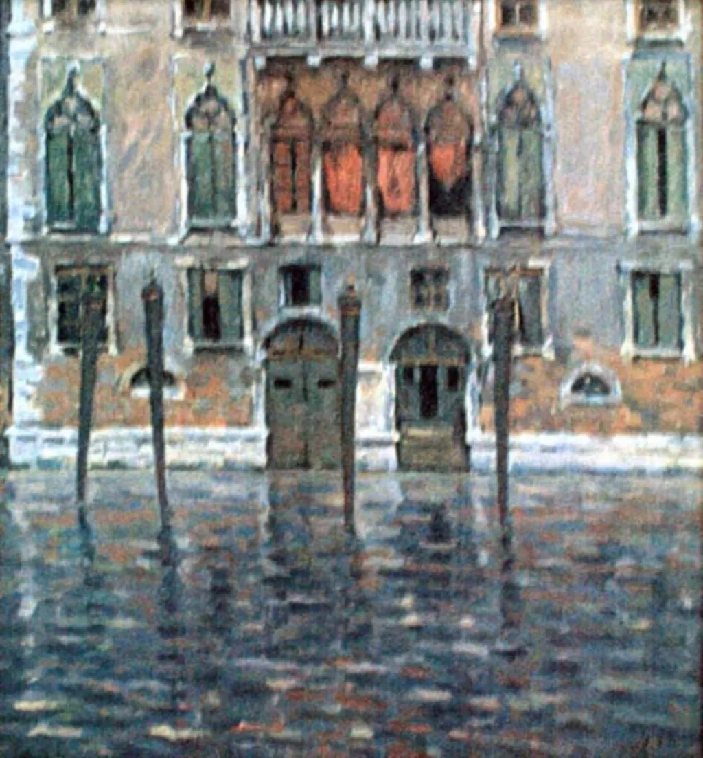 Palat venețian, by Nicolae Dărăscu, unspecified