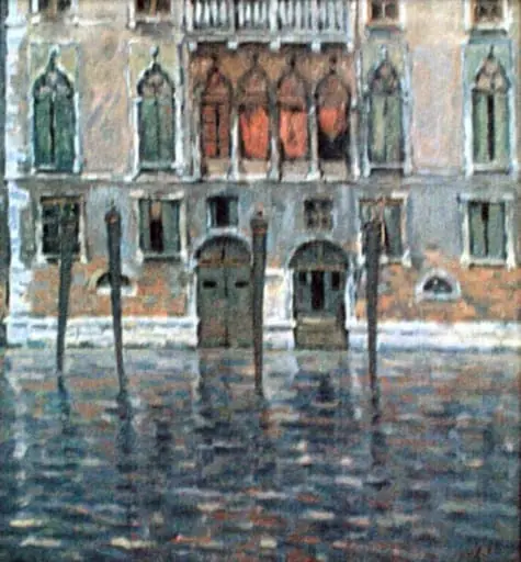 Palat venețian, by Nicolae Dărăscu
