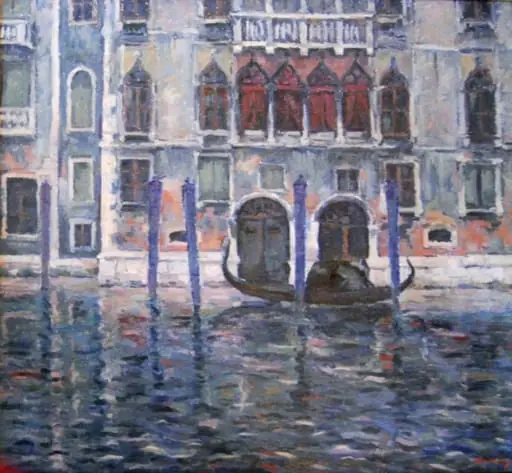 Palatul Ca'd'Oro, by Nicolae Dărăscu