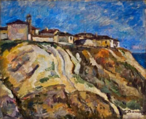 Peisaj, by Nicolae Dărăscu