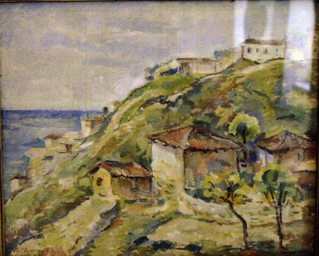 Peisaj din Balcic, by Nicolae Dărăscu, unspecified, 1933