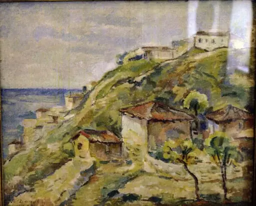 Peisaj din Balcic, by Nicolae Dărăscu