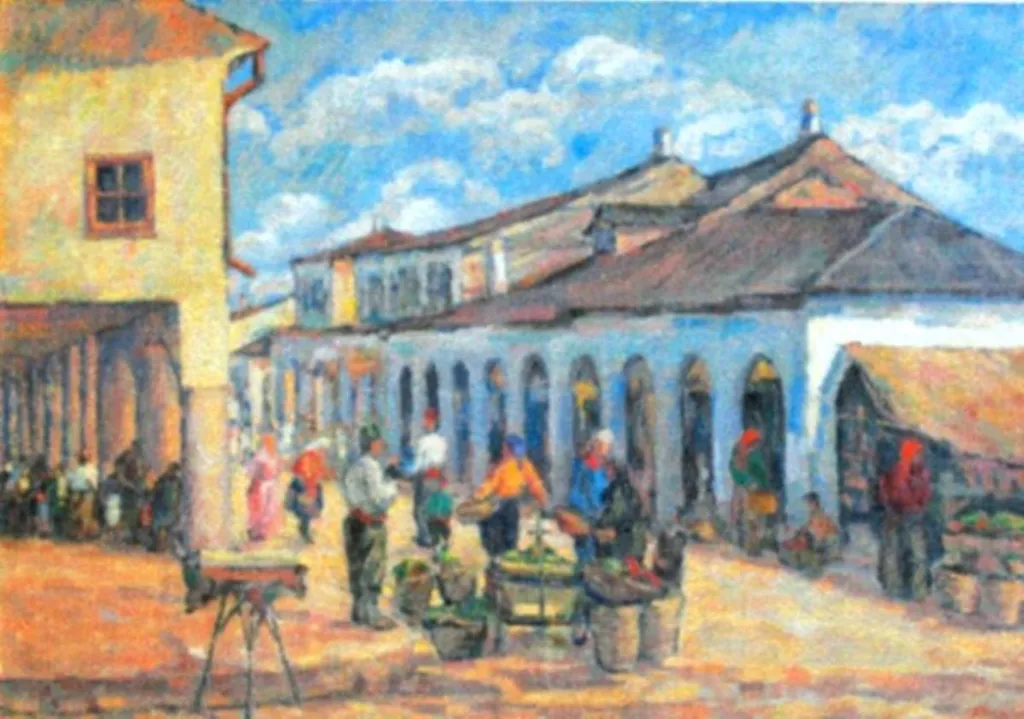 Peisaj din Tulcea, by Nicolae Dărăscu, unspecified, 1931