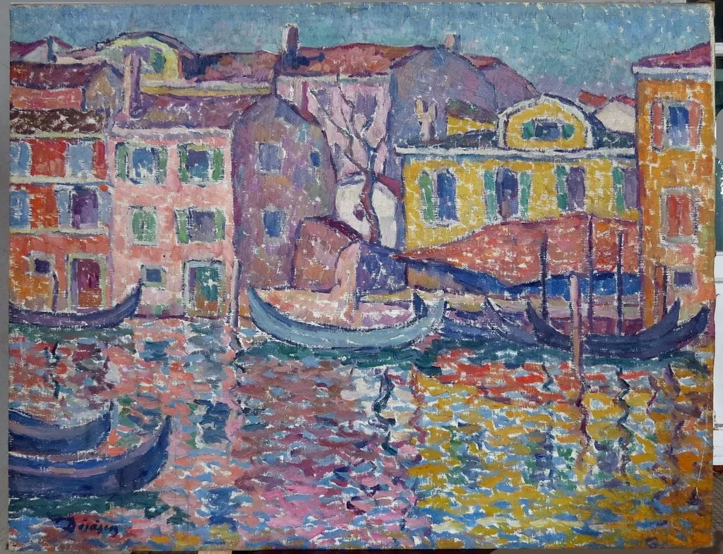 Peisaj din Veneția, by Nicolae Dărăscu, 1931