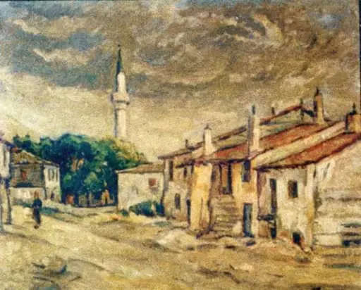 Peisaj dobrogean, by Nicolae Dărăscu