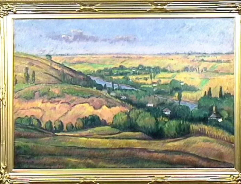 Peisaj românesc(din Vlaici), by Nicolae Dărăscu, unspecified, 1912