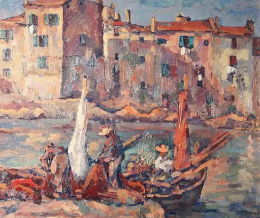 Peisaj venețian, by Nicolae Dărăscu