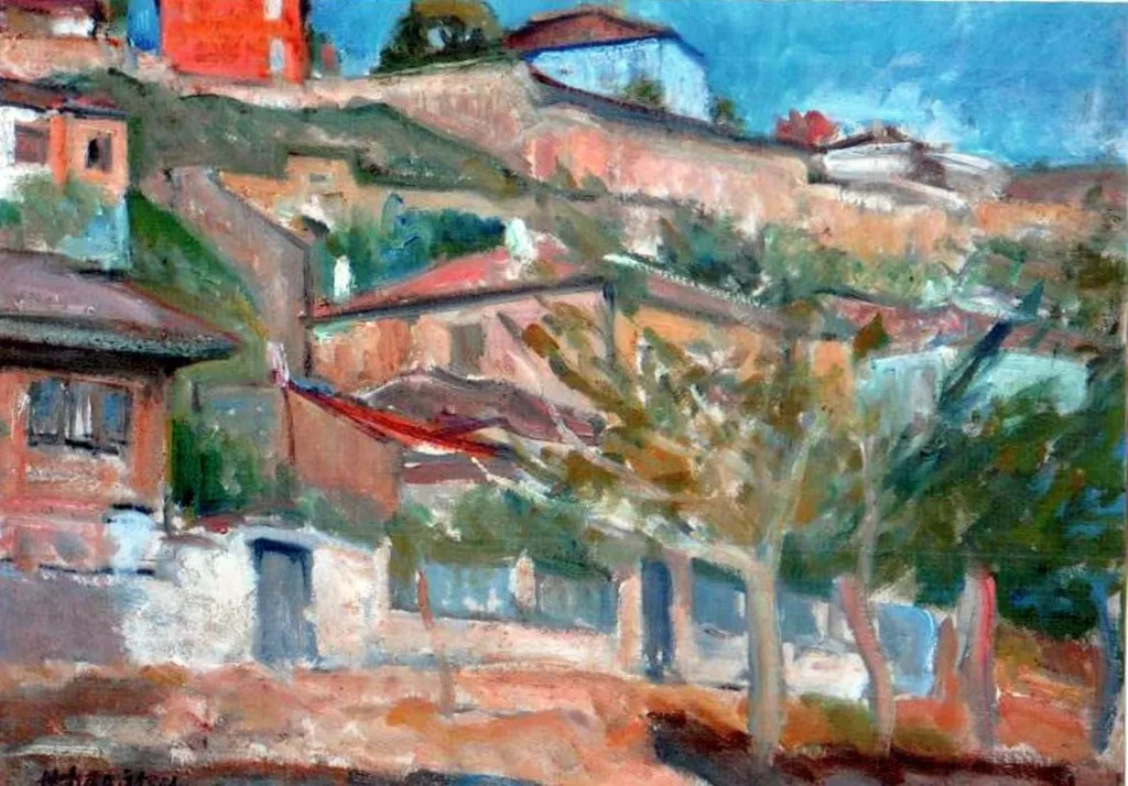 Vedere din Balcic, by Nicolae Dărăscu, unspecified, 1933