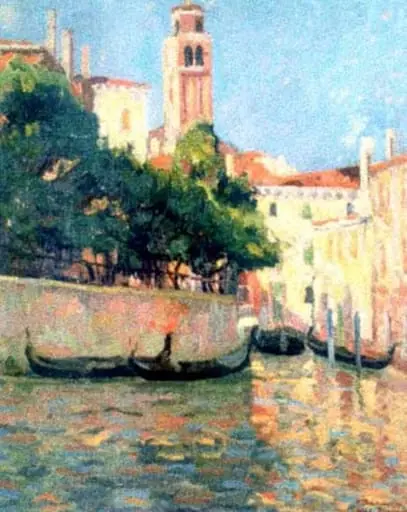 Veneția, by Nicolae Dărăscu