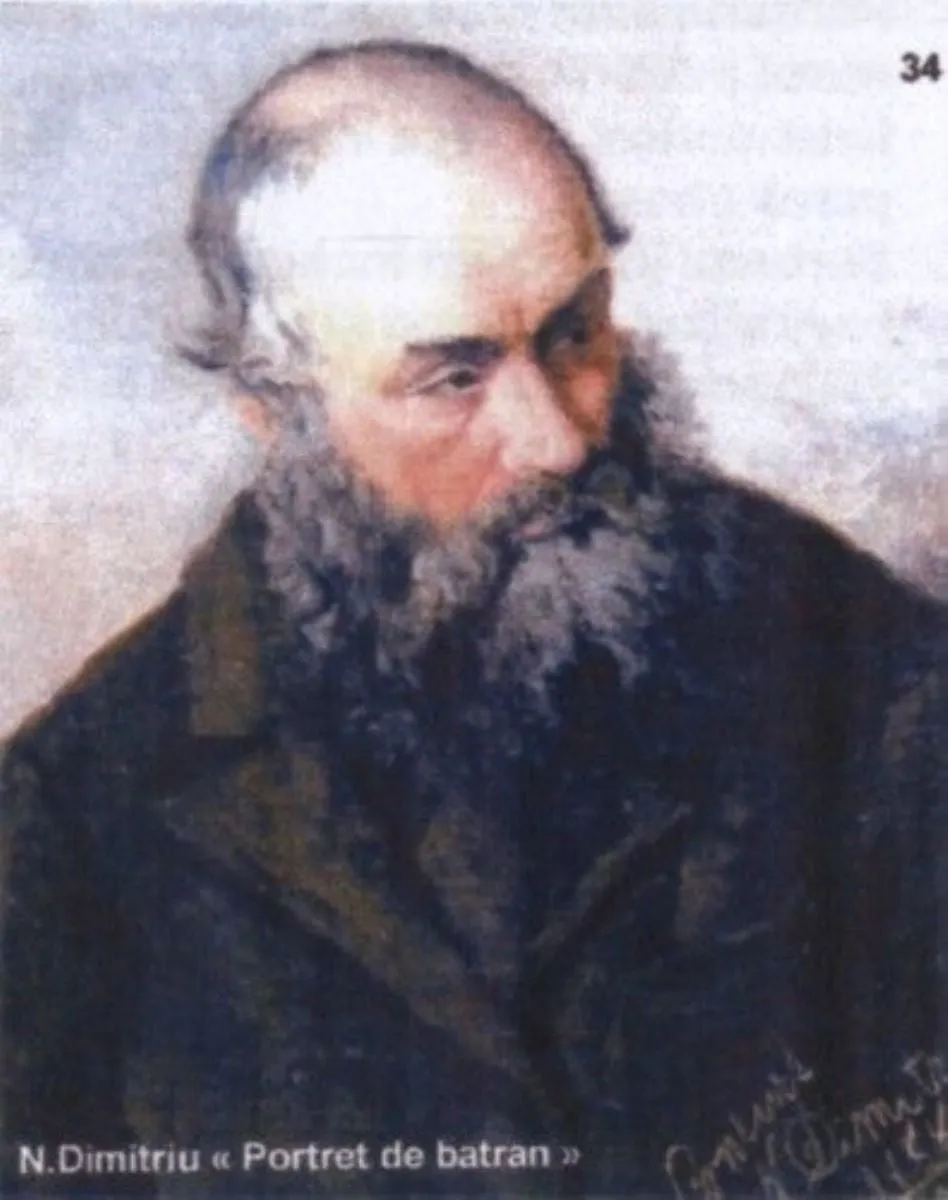 Portret de bătrân, by Nicolae Dimitriu, unspecified, 1888