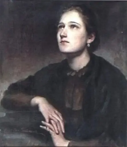 Portret de fată, by Nicolae-Dumitru Tintoreanu