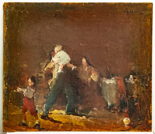 Familia muncitorului, by Nicolae Furduescu