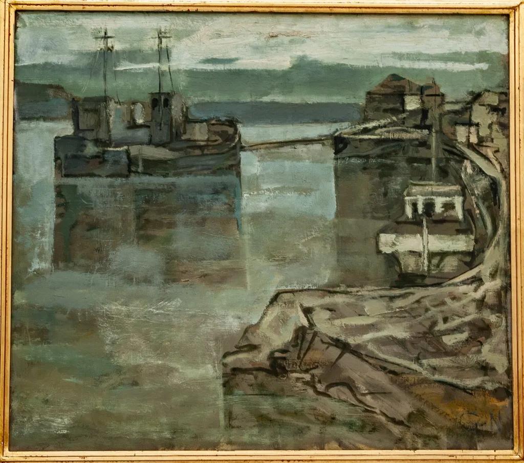 Portul Tulcea, by Nicolae Georgescu