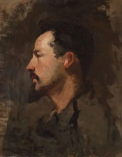 Autoportret, by Nicolae Grigorescu