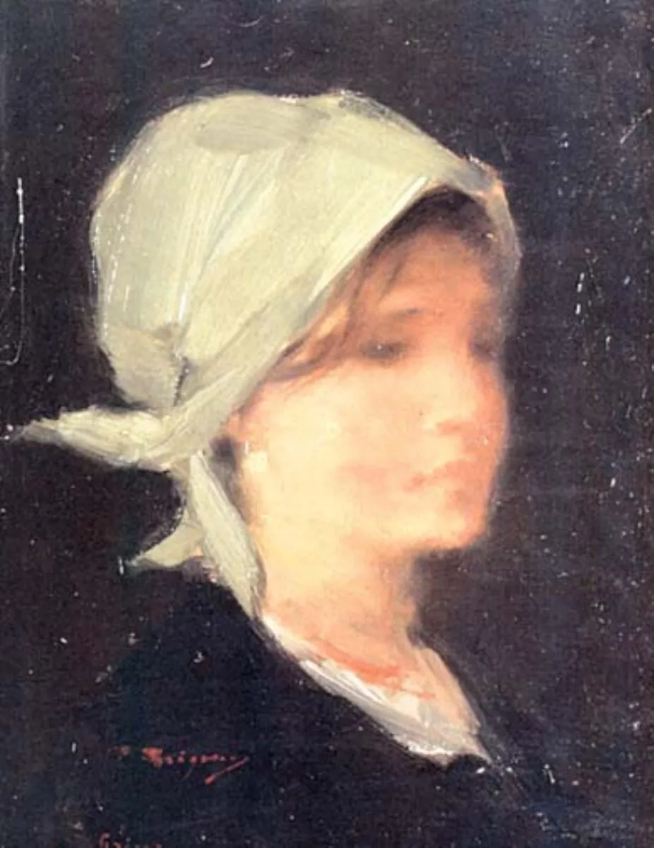 Cap de țărăncuță, by Nicolae Grigorescu, unspecified