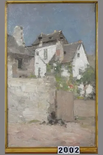 Case la Vitre, by Nicolae Grigorescu