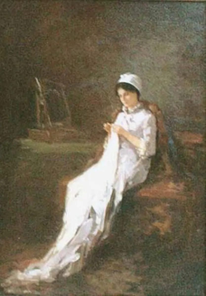 Cusând, by Nicolae Grigorescu, unspecified, 1850