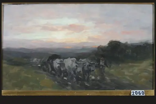Dimineața după ploaie, by Nicolae Grigorescu