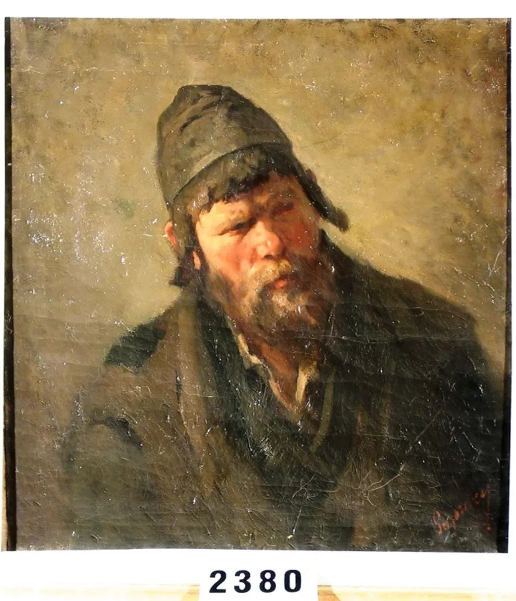 Evreu din Galiția, by Nicolae Grigorescu, 1882