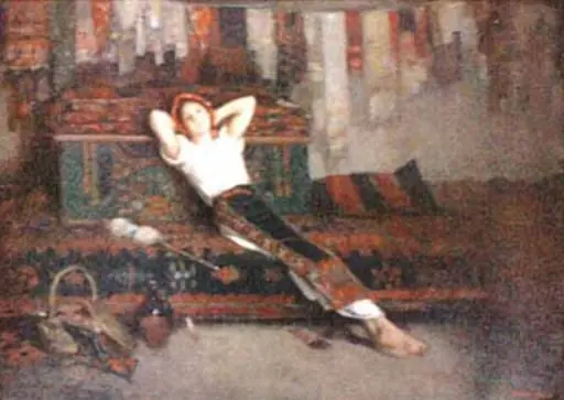 Fată cu zestrea ei, by Nicolae Grigorescu
