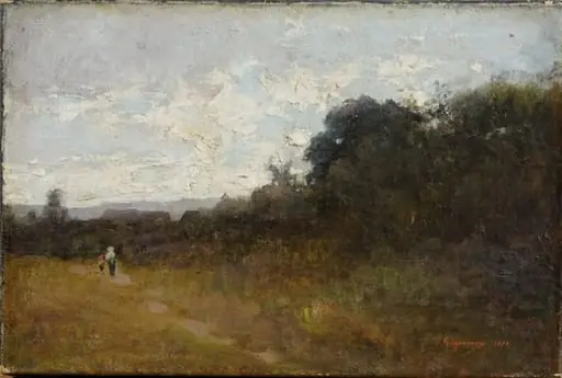 Peisaj, by Nicolae Grigorescu