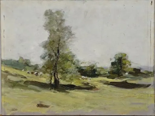 Peisaj, by Nicolae Grigorescu