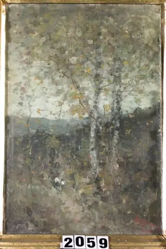 Peisaj de pădure, by Nicolae Grigorescu