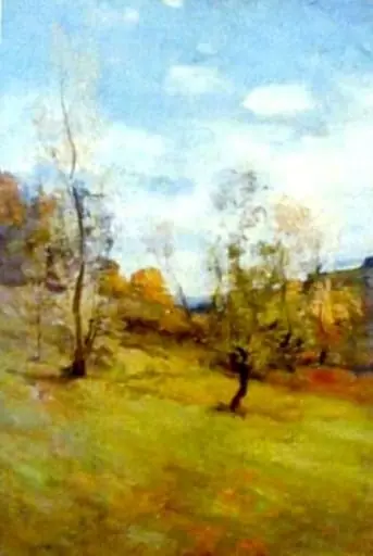 Peisaj la Posada, by Nicolae Grigorescu