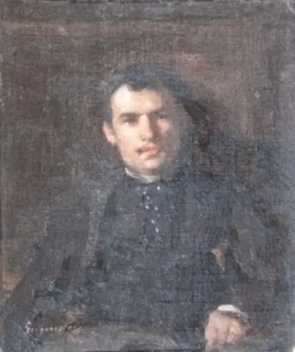 Portret de bărbat, by Nicolae Grigorescu