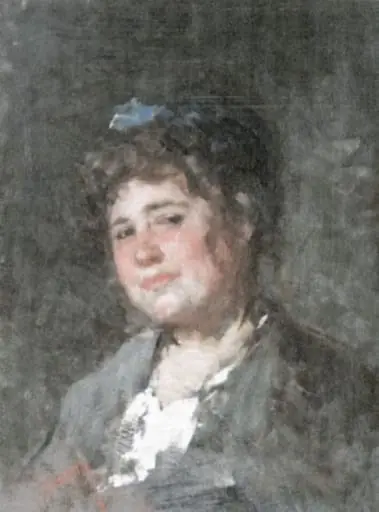 Portret de femeie, by Nicolae Grigorescu